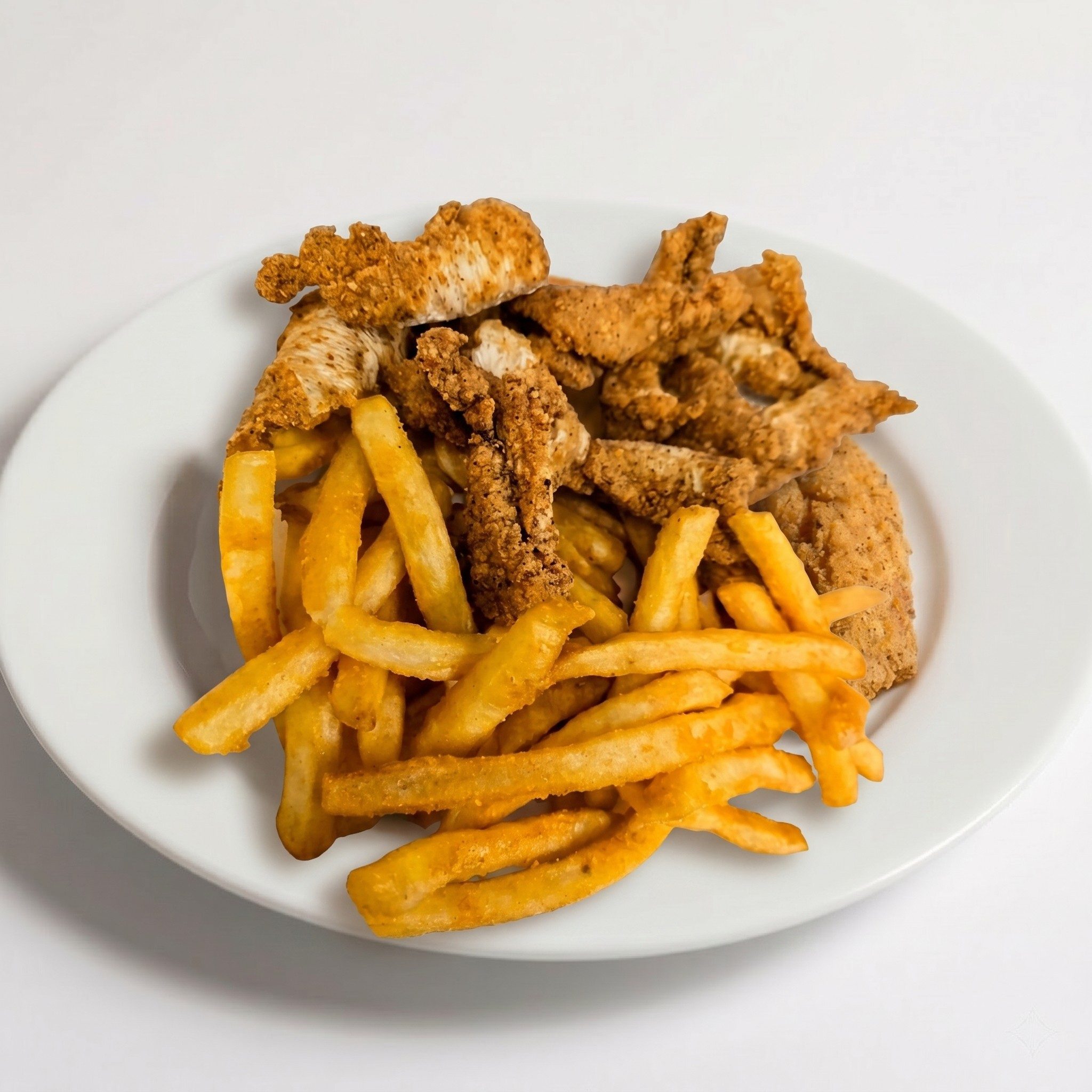 Catfish Nuggets Dinner.