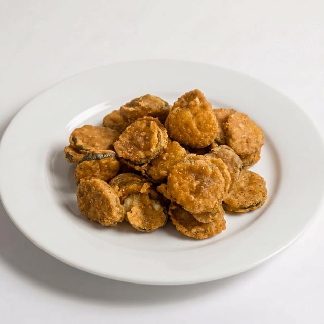 Fried Pickles Chips.