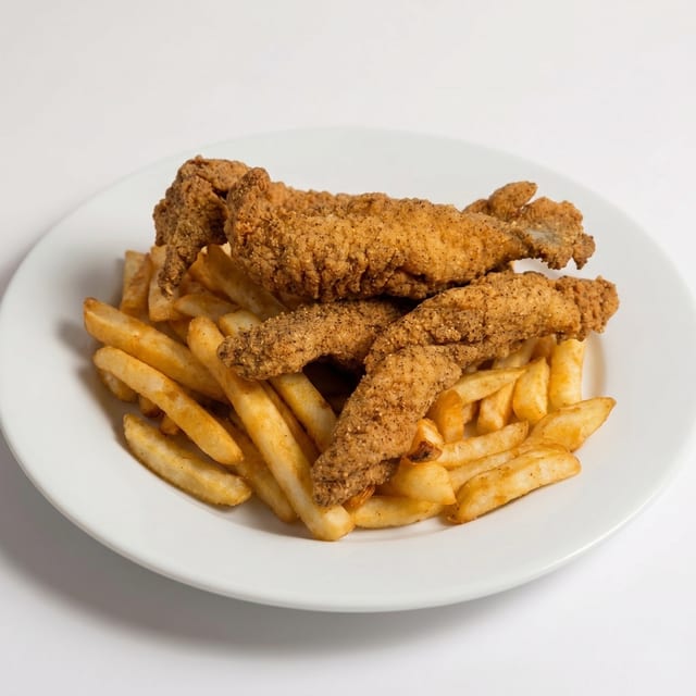 Catfish Fillet Dinner.
